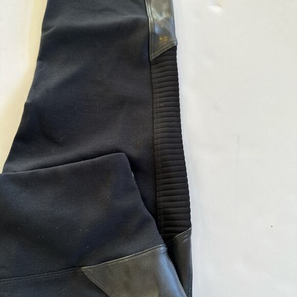 Spanx Assets Faux Leather Leggings - Women's Large - Picture 4 of 7